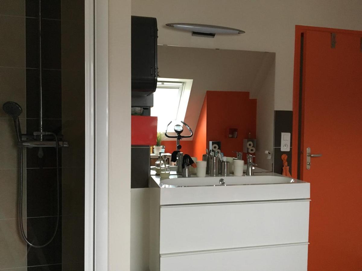 Chambres Chez Brigitte Et Patrick Pres Du Mont St Michel Saint-Quentin-sur-le-Homme ภายนอก รูปภาพ